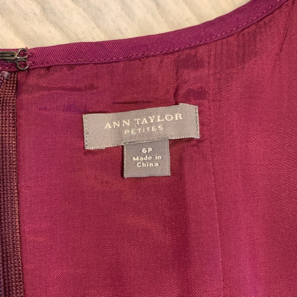 Ann Taylor Silk Dress 6P - Picture 4 of 9